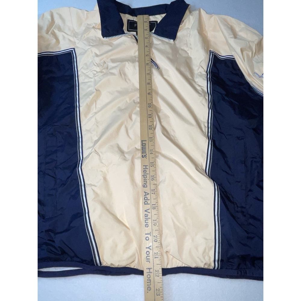 FUDA Sport Womens Jacket Blue Pastel Yellow Size Medium - Picture 6 of 11